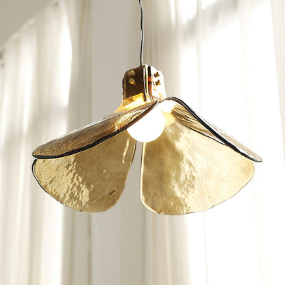Amber Petal Glass Pendant Light - Nuvé