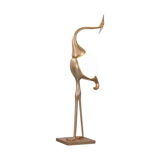 Animal Crane Art Deco Floor Lamp - Nuvé