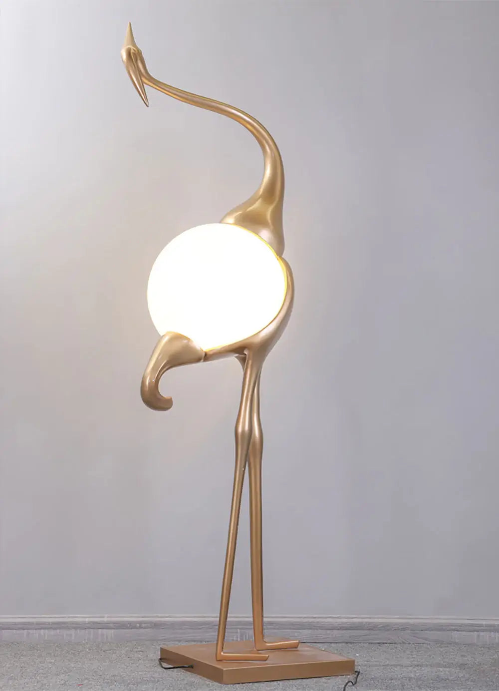 Animal Crane Art Deco Floor Lamp - Nuvé