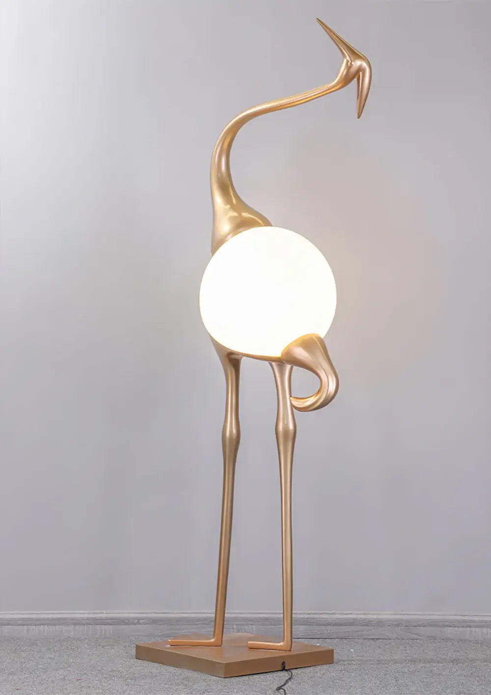 Animal Crane Art Deco Floor Lamp - Nuvé