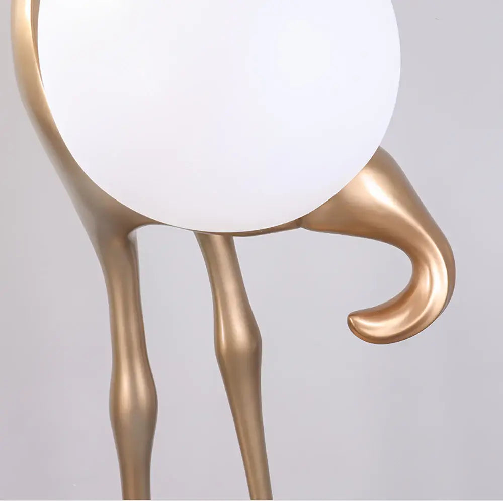 Animal Crane Art Deco Floor Lamp - Nuvé