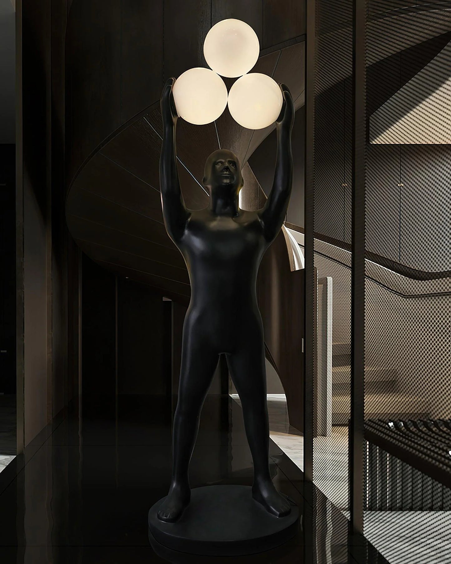 Anissa Statue Characters Floor Lamp - Nuvé