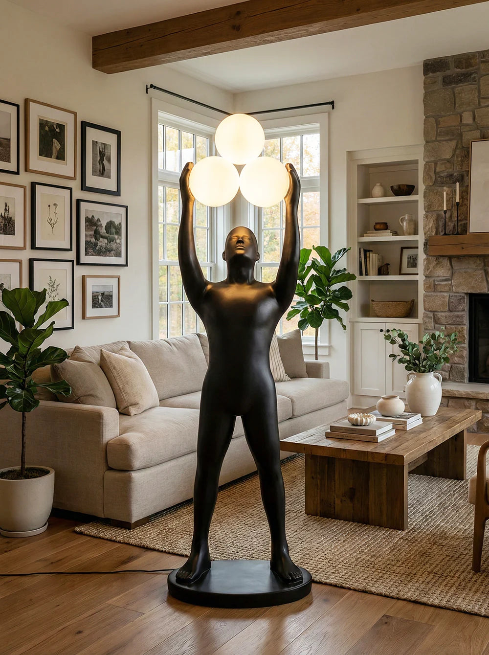 Anissa Statue Characters Floor Lamp - Nuvé