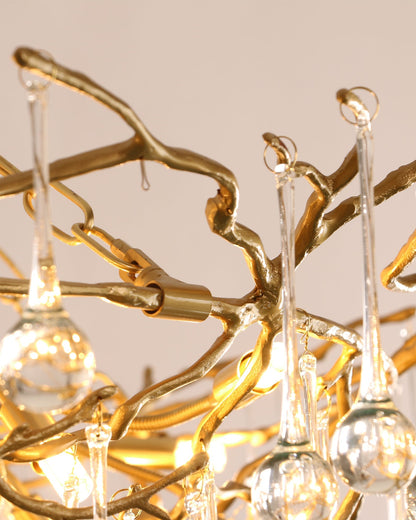 Anita brass chandelier - Nuvé
