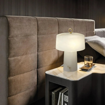 Alabaster Aogashima Table Lamp - Nuvé