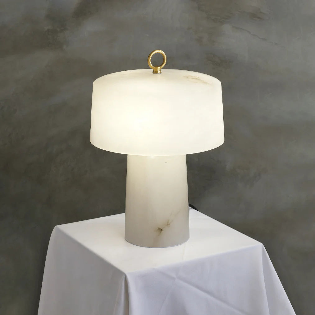 Alabaster Aogashima Table Lamp - Nuvé