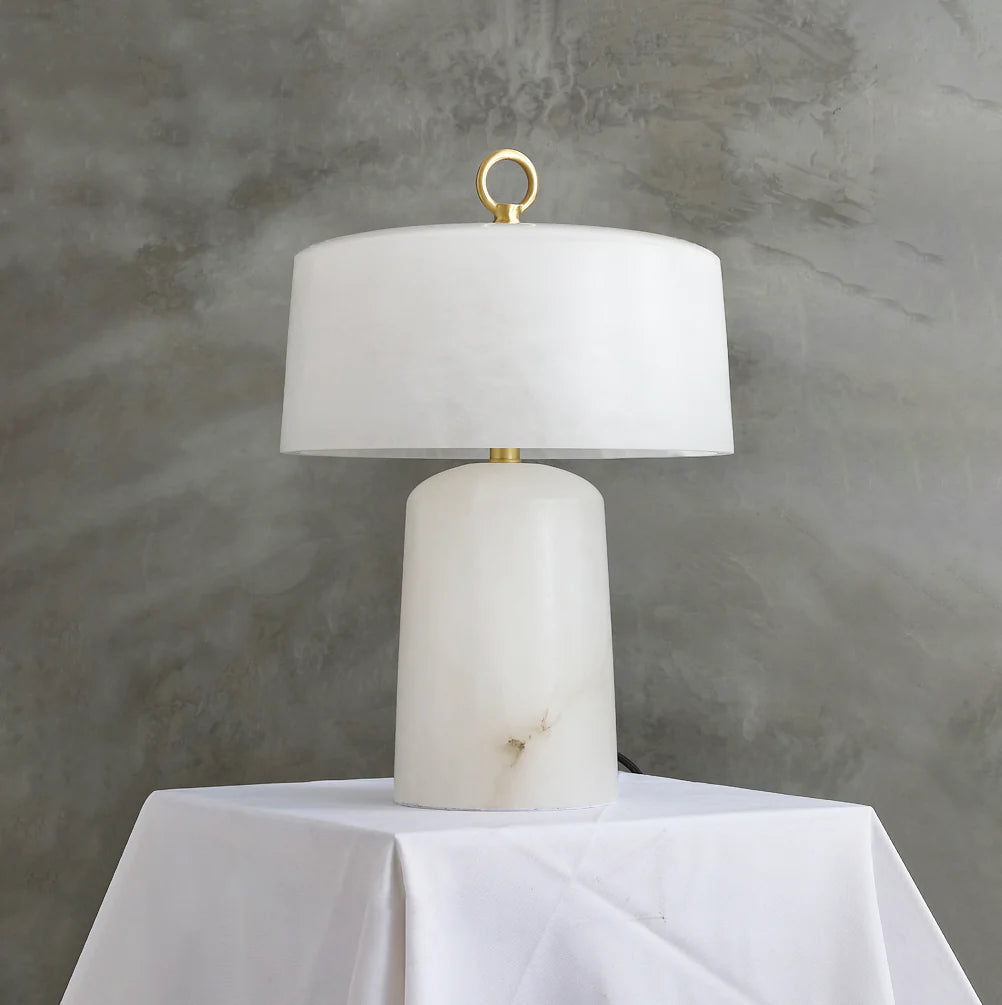 Alabaster Aogashima Table Lamp - Nuvé