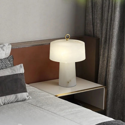 Alabaster Aogashima Table Lamp - Nuvé