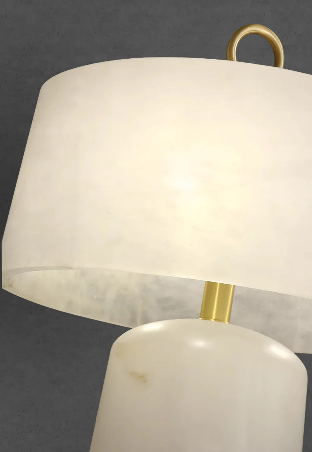 Alabaster Aogashima Table Lamp - Nuvé