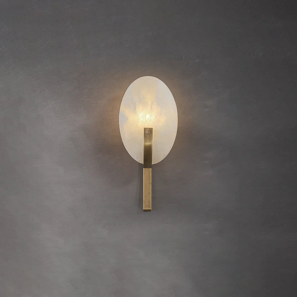 Alabaster Applique Alice Wall Lamp - Nuvé