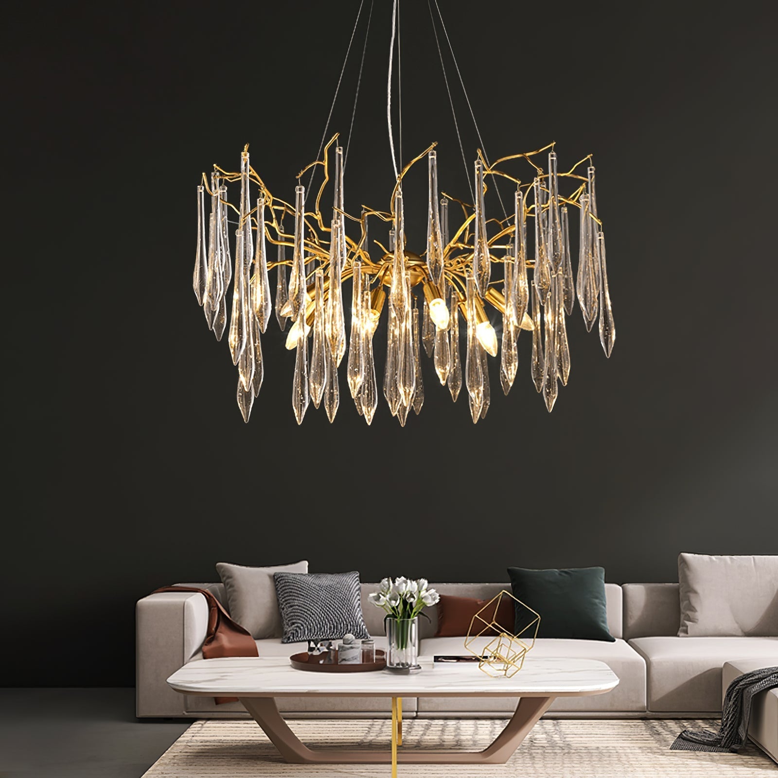Aqua Funnel Chandelier - Nuvé