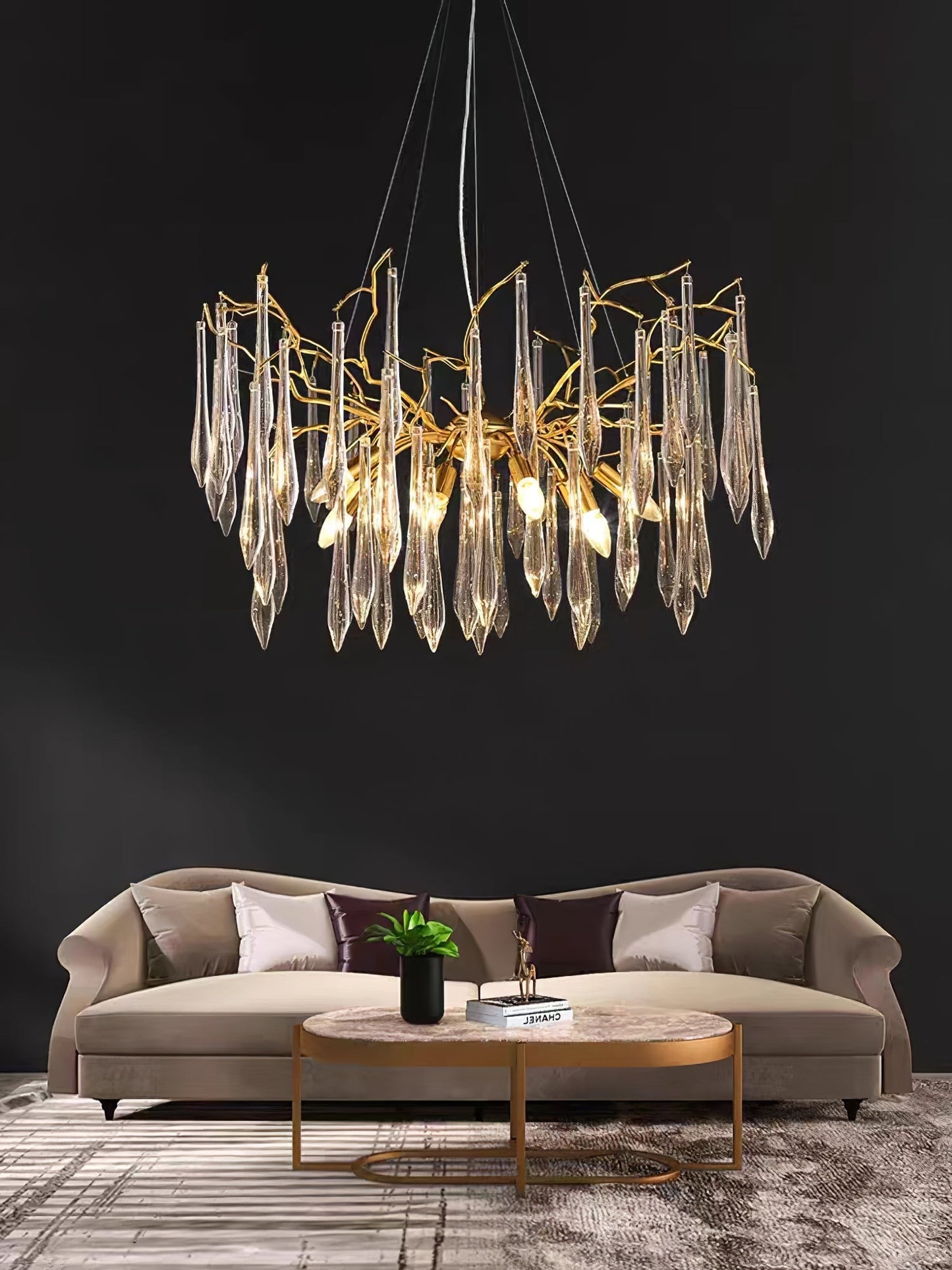 Aqua Funnel Chandelier - Nuvé
