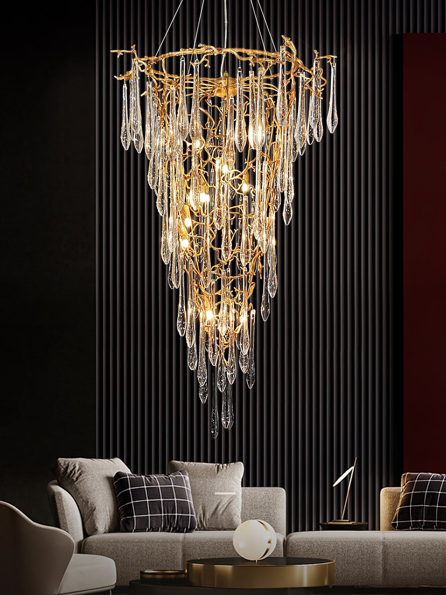 Aqua Parable Chandeliers - Nuvé