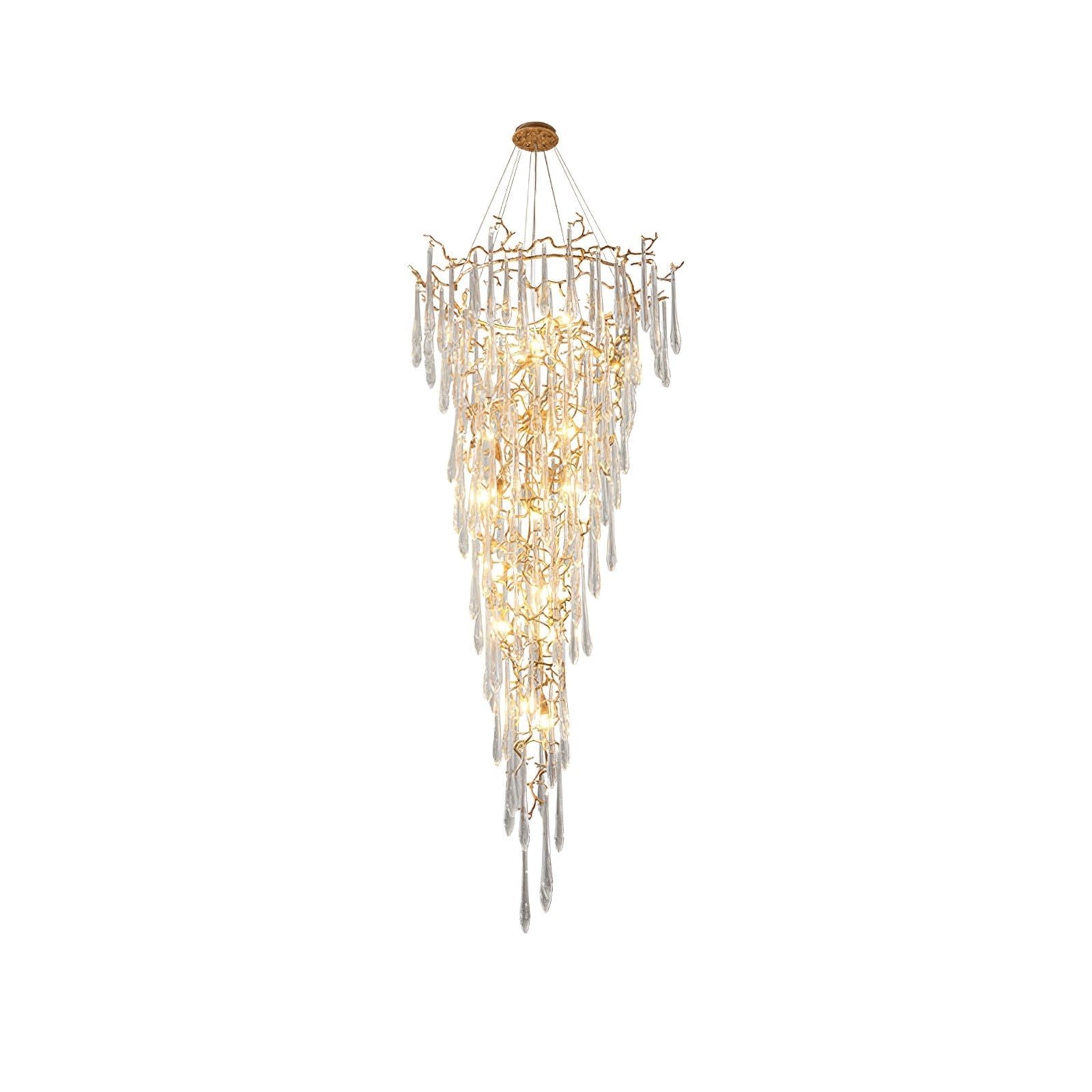 Aqua Parable Chandeliers - Nuvé
