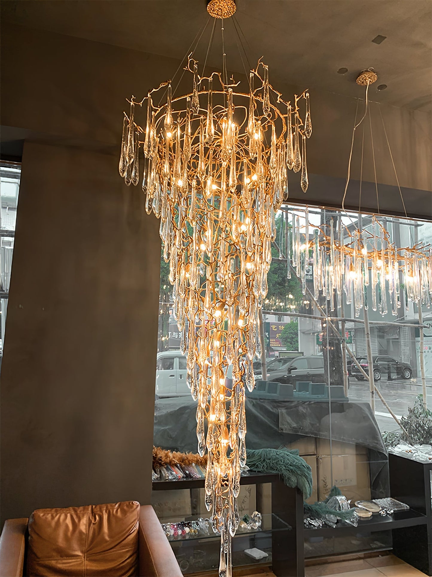 Aqua Parable Chandeliers - Nuvé