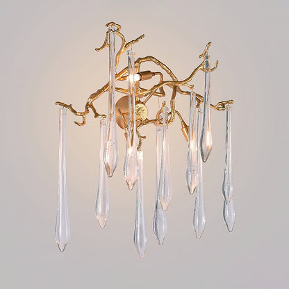 Aqua Salix Crystal Wall Lamp - Nuvé