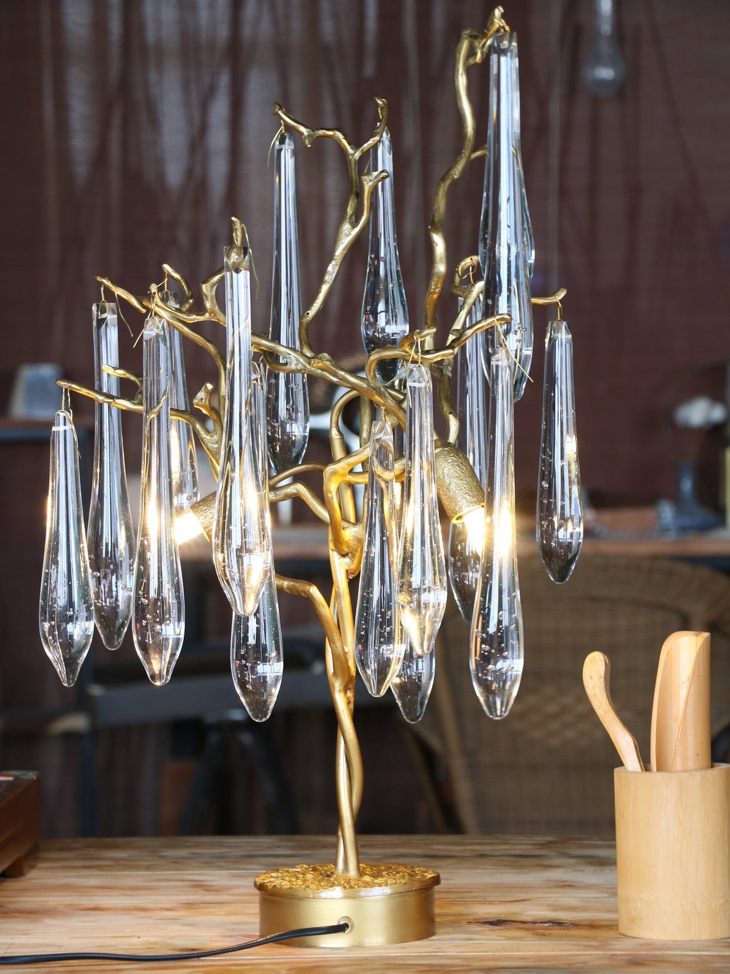 Aqua Willow Table Lamp - Nuvé