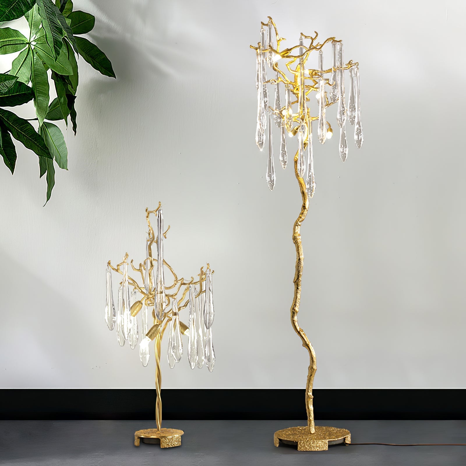 Aqua Willow Table Lamp - Nuvé