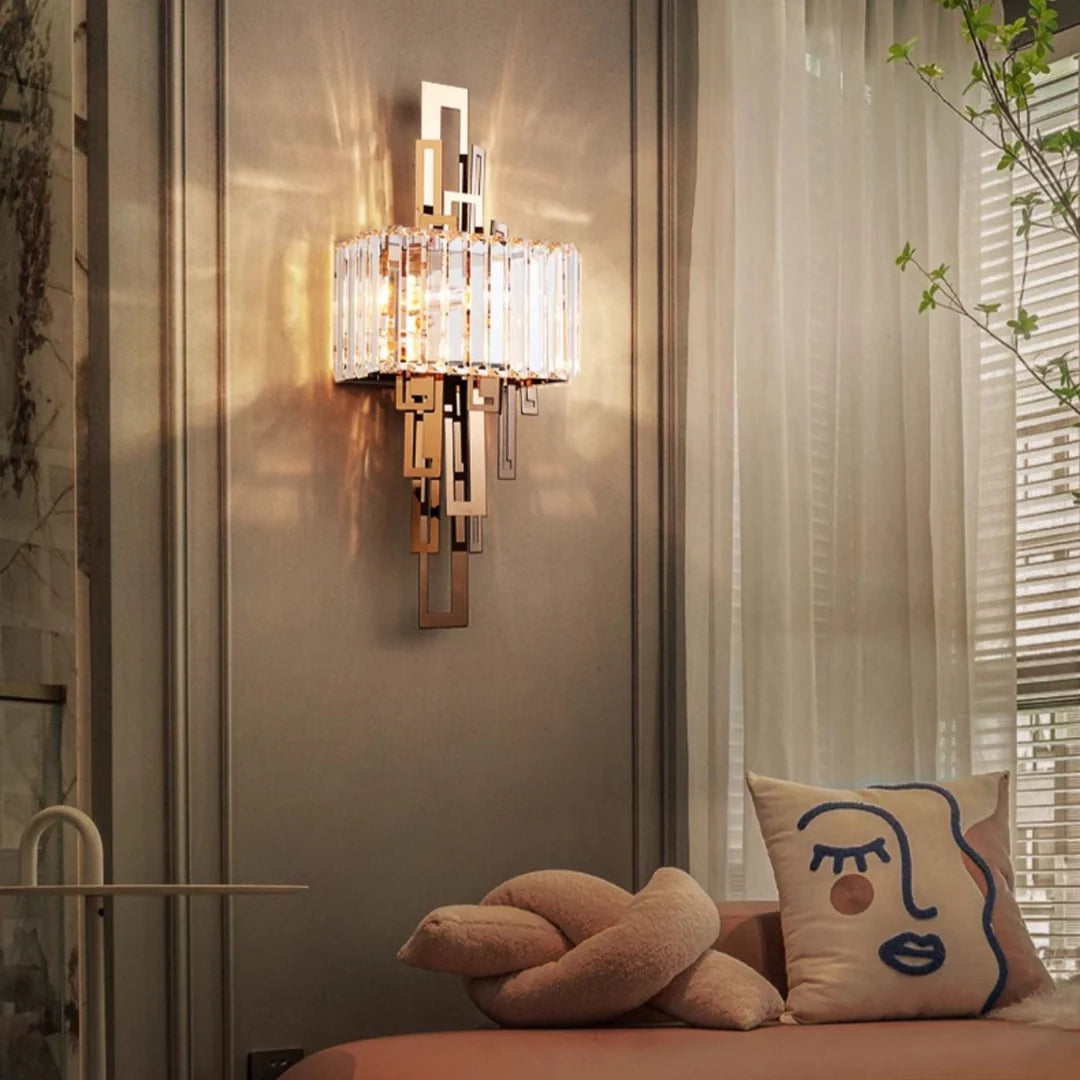 Arandela Crystal Wall Lamp - Nuvé