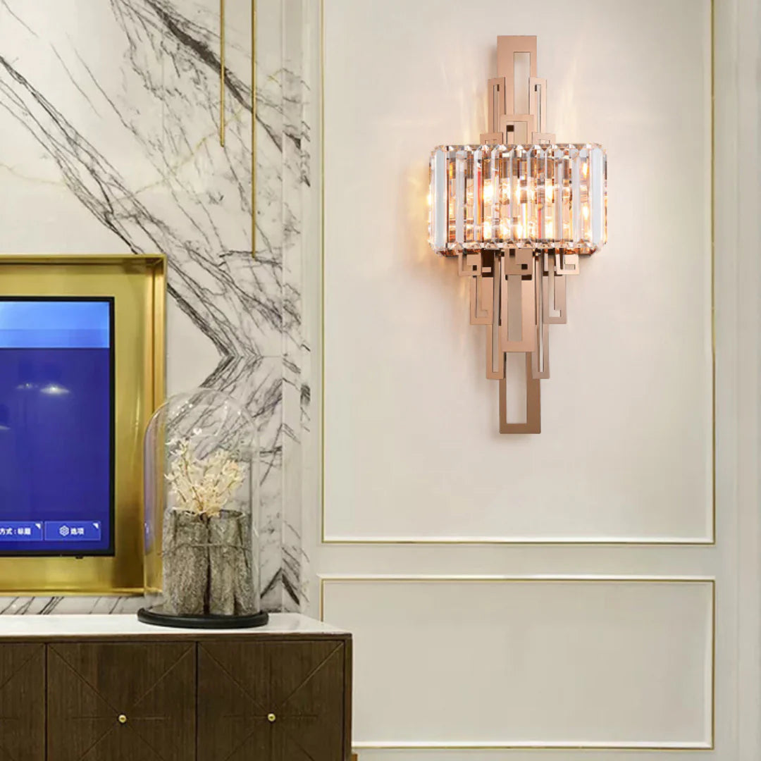 Arandela Crystal Wall Lamp - Nuvé
