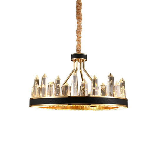 Argus Round Crystal Chandelier - Nuvé