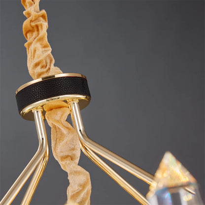Argus Round Crystal Chandelier - Nuvé
