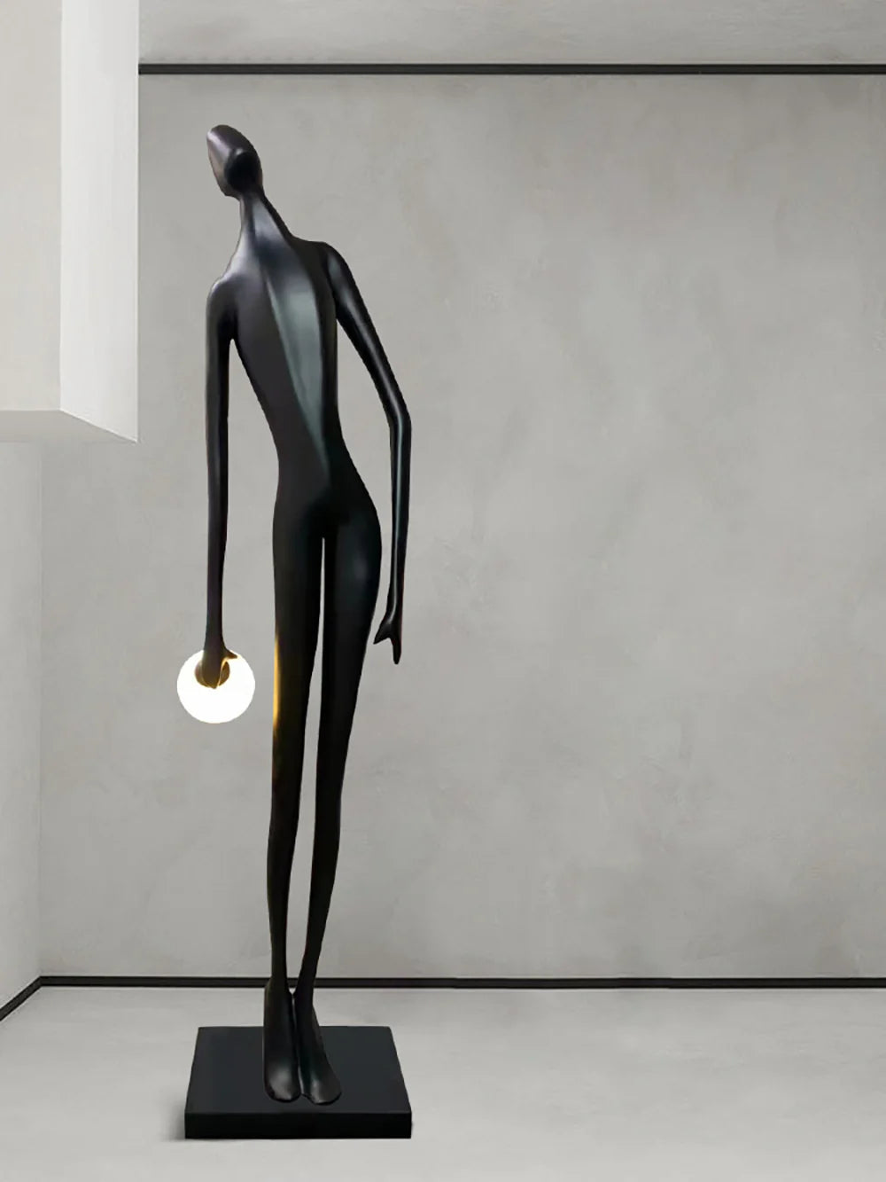 Art Design Human Statue Floor Lamp - Nuvé