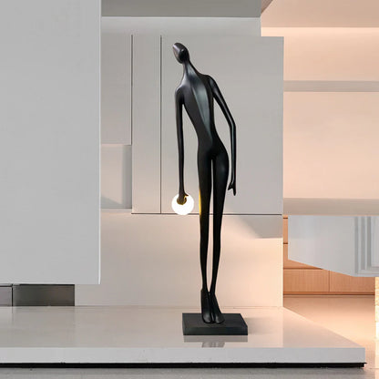 Art Design Human Statue Floor Lamp - Nuvé