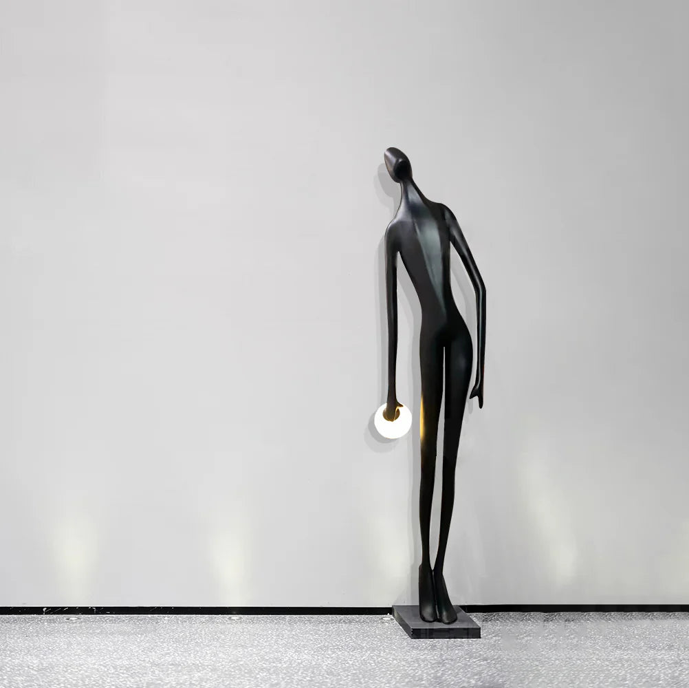 Art Design Human Statue Floor Lamp - Nuvé