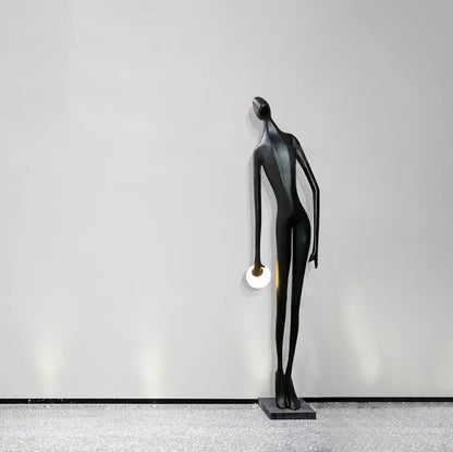 Art Design Human Statue Floor Lamp - Nuvé