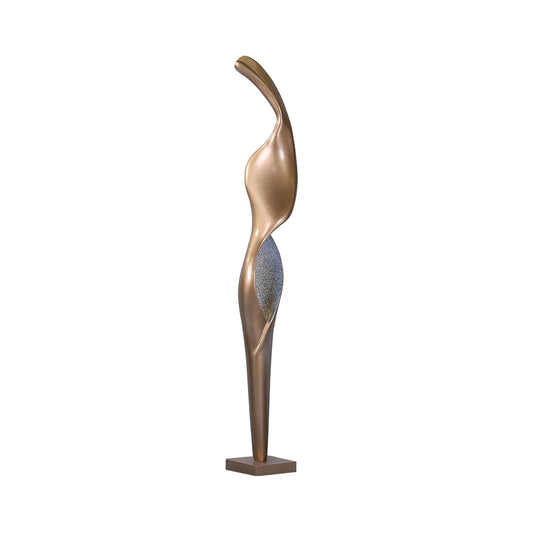 Art Torch Sculpture Floor Lamp - Nuvé