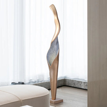 Art Torch Sculpture Floor Lamp - Nuvé