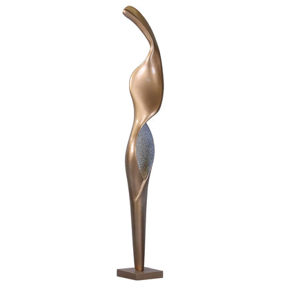 Art Torch Sculpture Floor Lamp - Nuvé