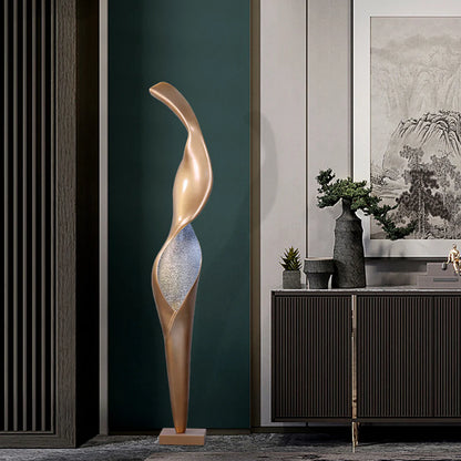 Art Torch Sculpture Floor Lamp - Nuvé