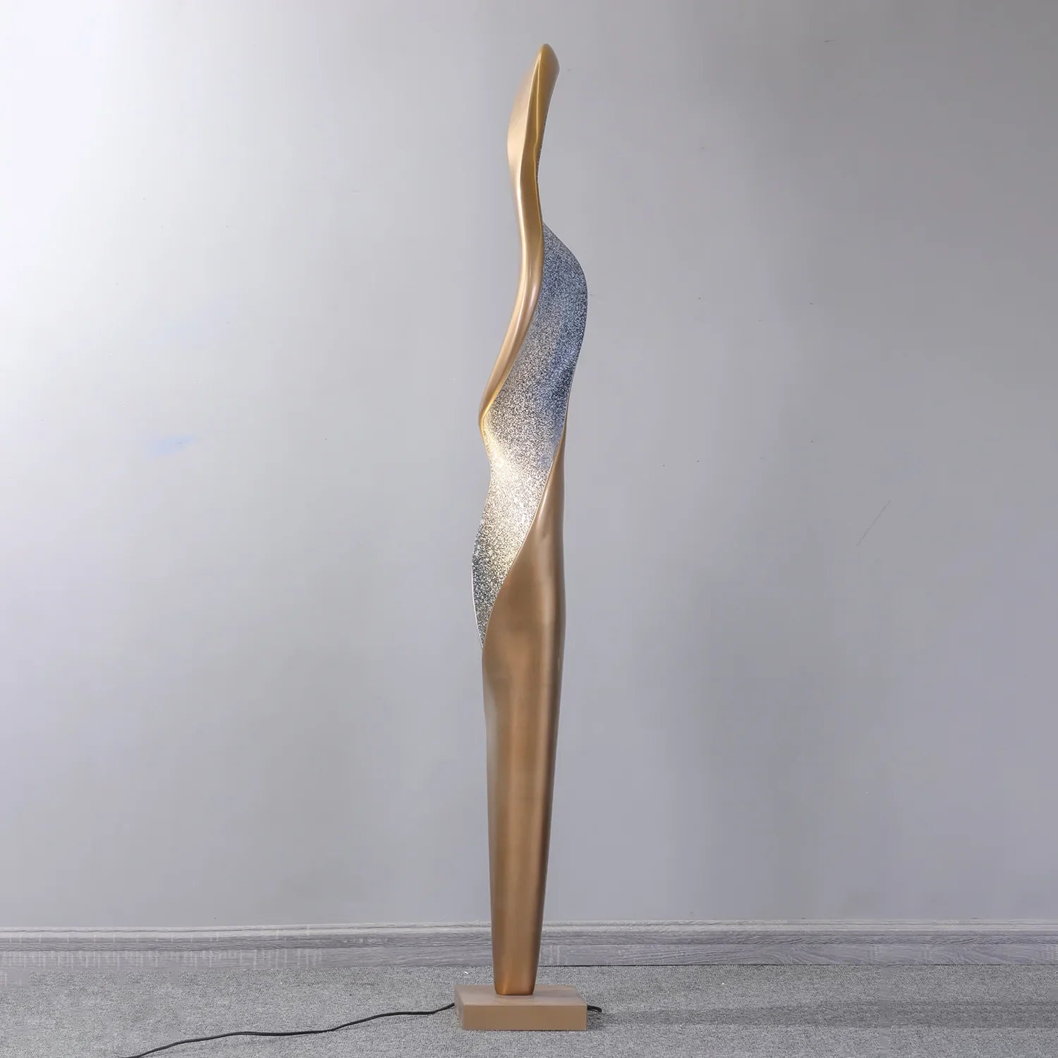 Art Torch Sculpture Floor Lamp - Nuvé