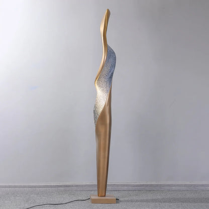 Art Torch Sculpture Floor Lamp - Nuvé