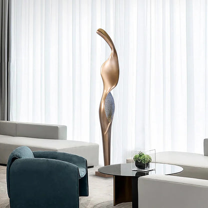 Art Torch Sculpture Floor Lamp - Nuvé
