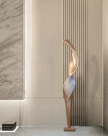 Art Torch Sculpture Floor Lamp - Nuvé