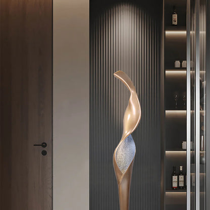 Art Torch Sculpture Floor Lamp - Nuvé