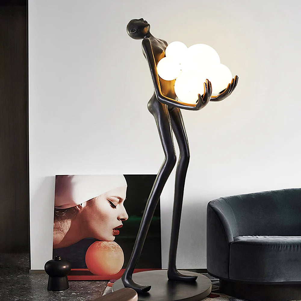 Artistic Decorative Figure Floor Lamp - Nuvé