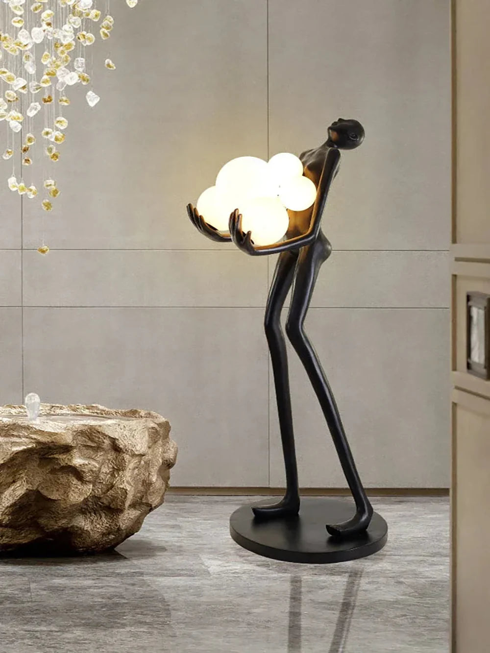 Artistic Decorative Figure Floor Lamp - Nuvé