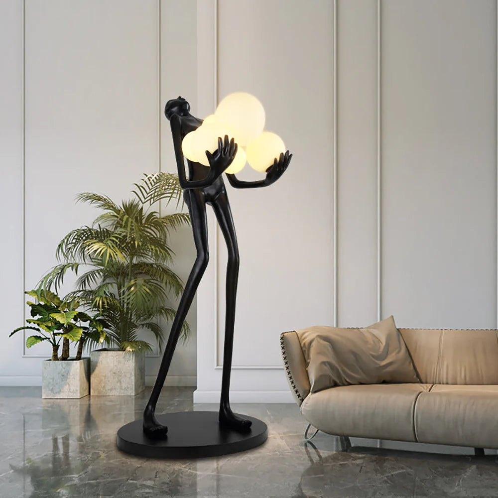 Artistic Decorative Figure Floor Lamp - Nuvé