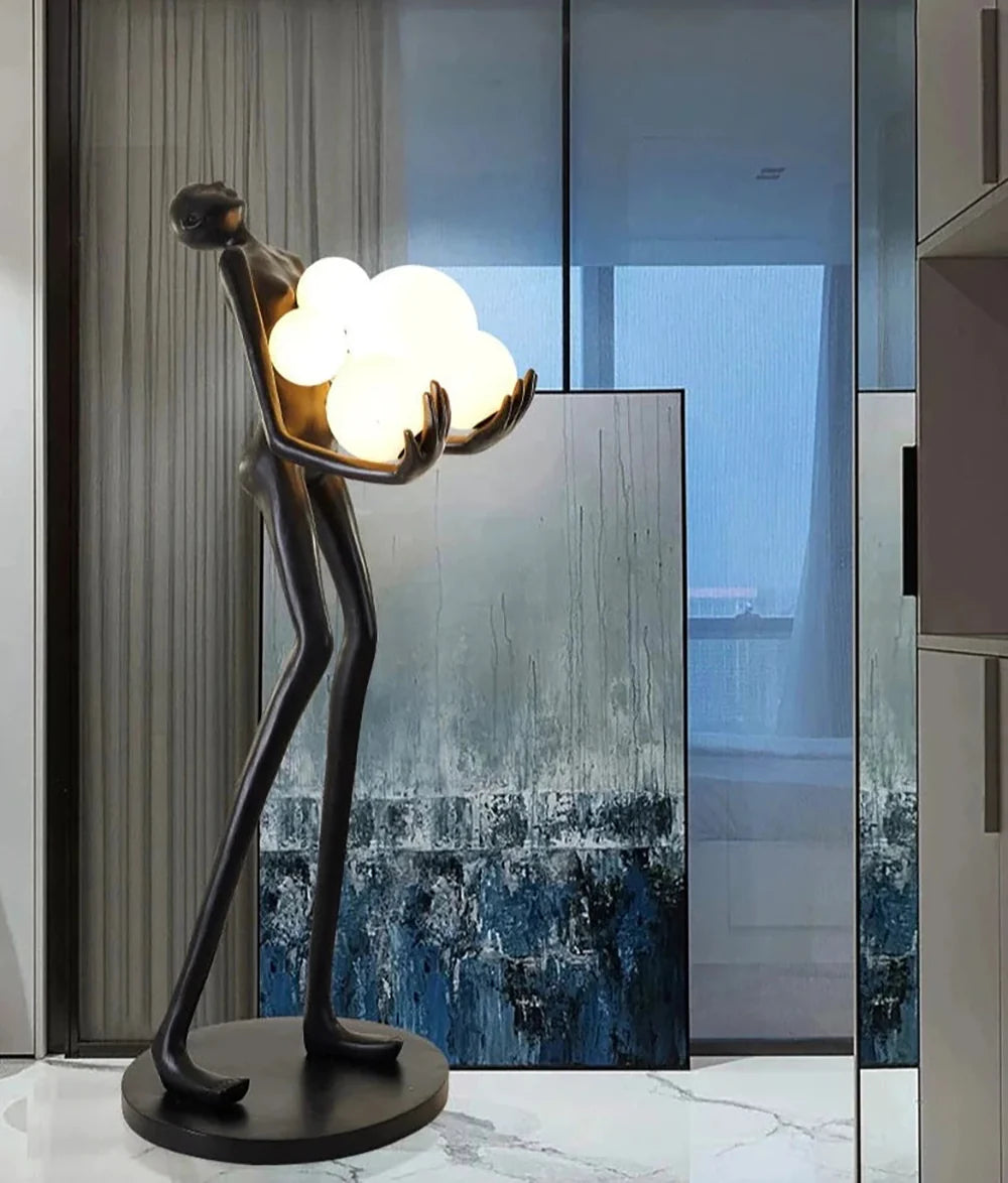 Artistic Decorative Figure Floor Lamp - Nuvé