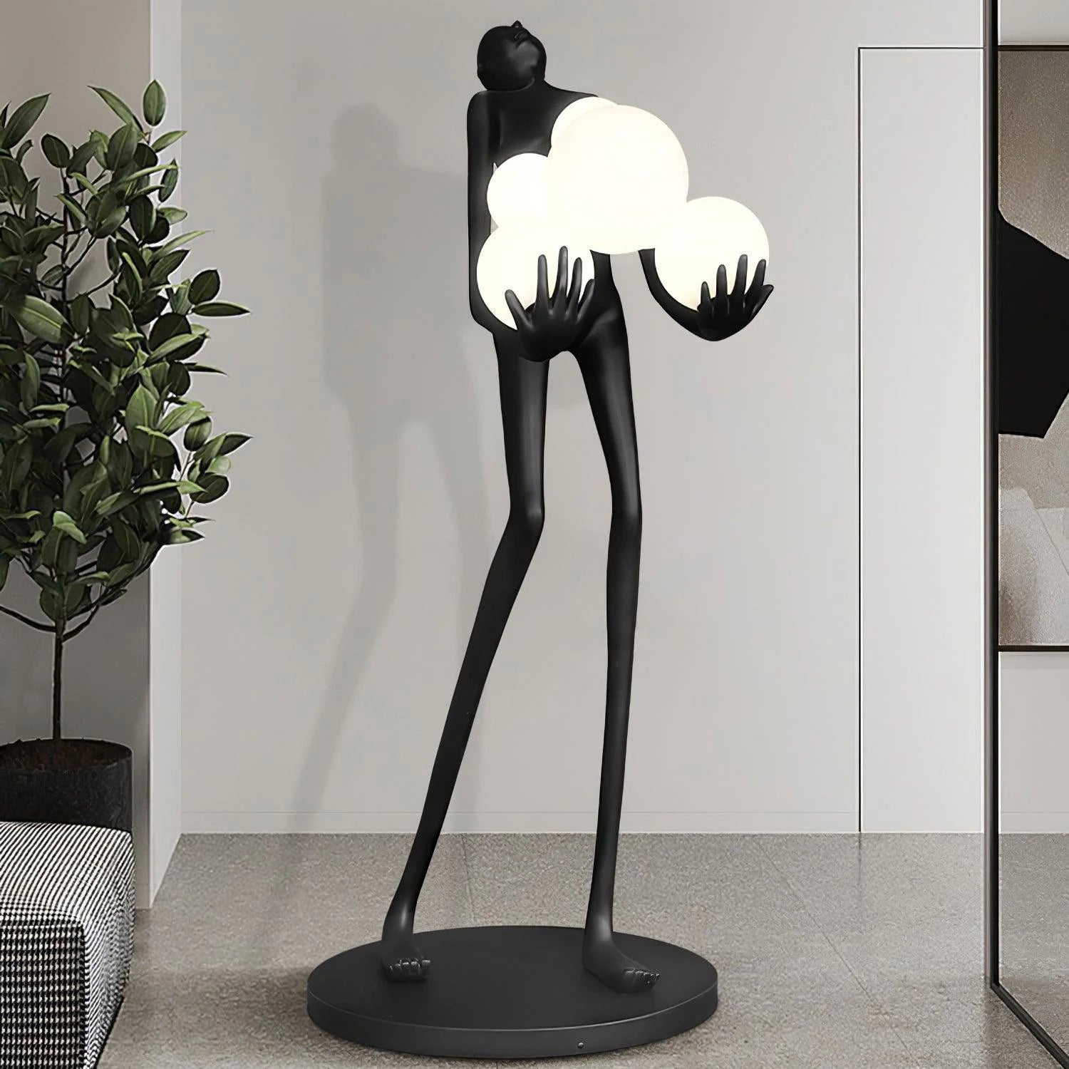 Artistic Decorative Figure Floor Lamp - Nuvé