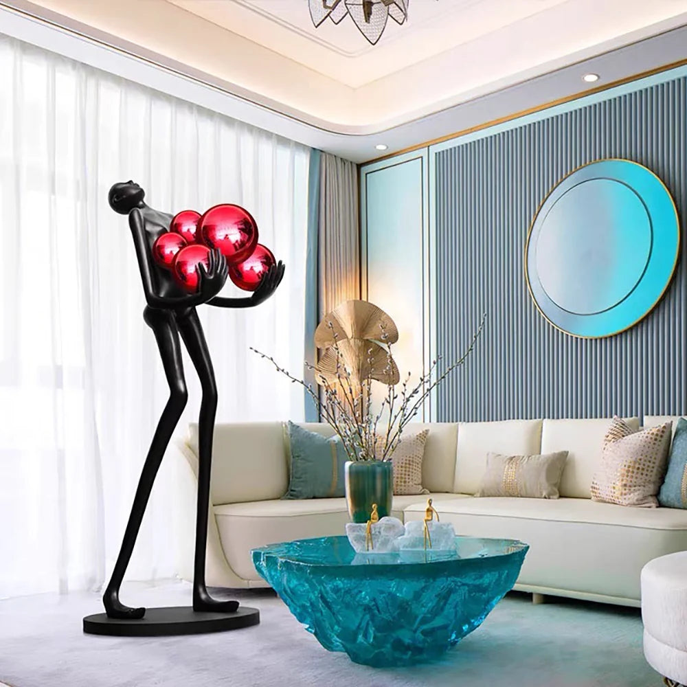 Artistic Decorative Figure Floor Lamp - Nuvé