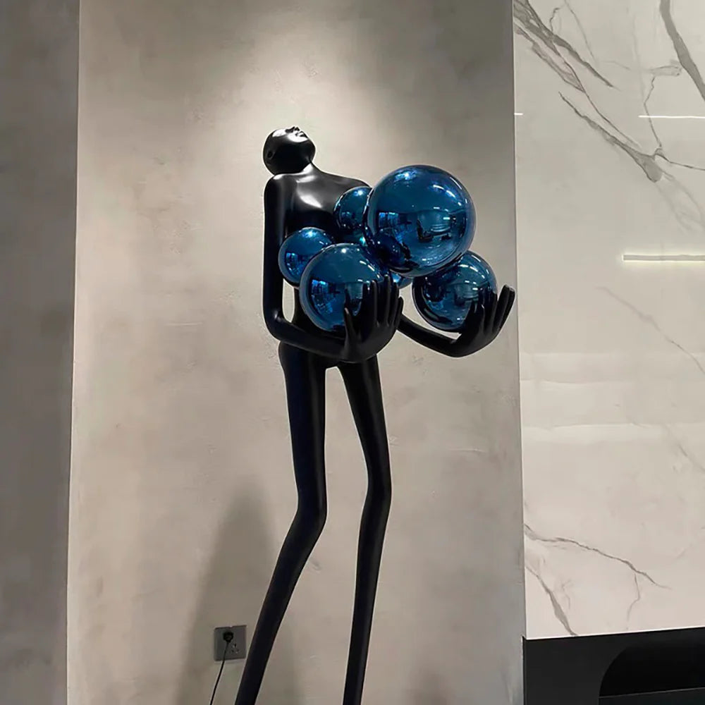 Artistic Decorative Figure Floor Lamp - Nuvé