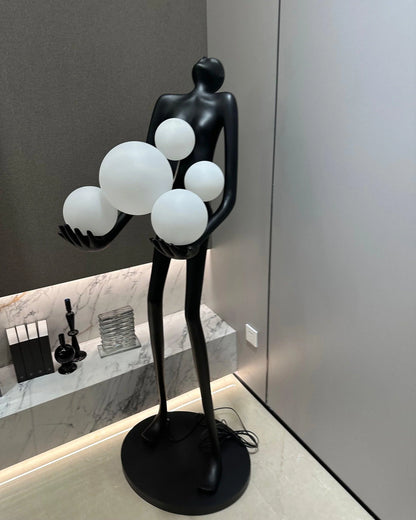 Artistic Decorative Figure Floor Lamp - Nuvé