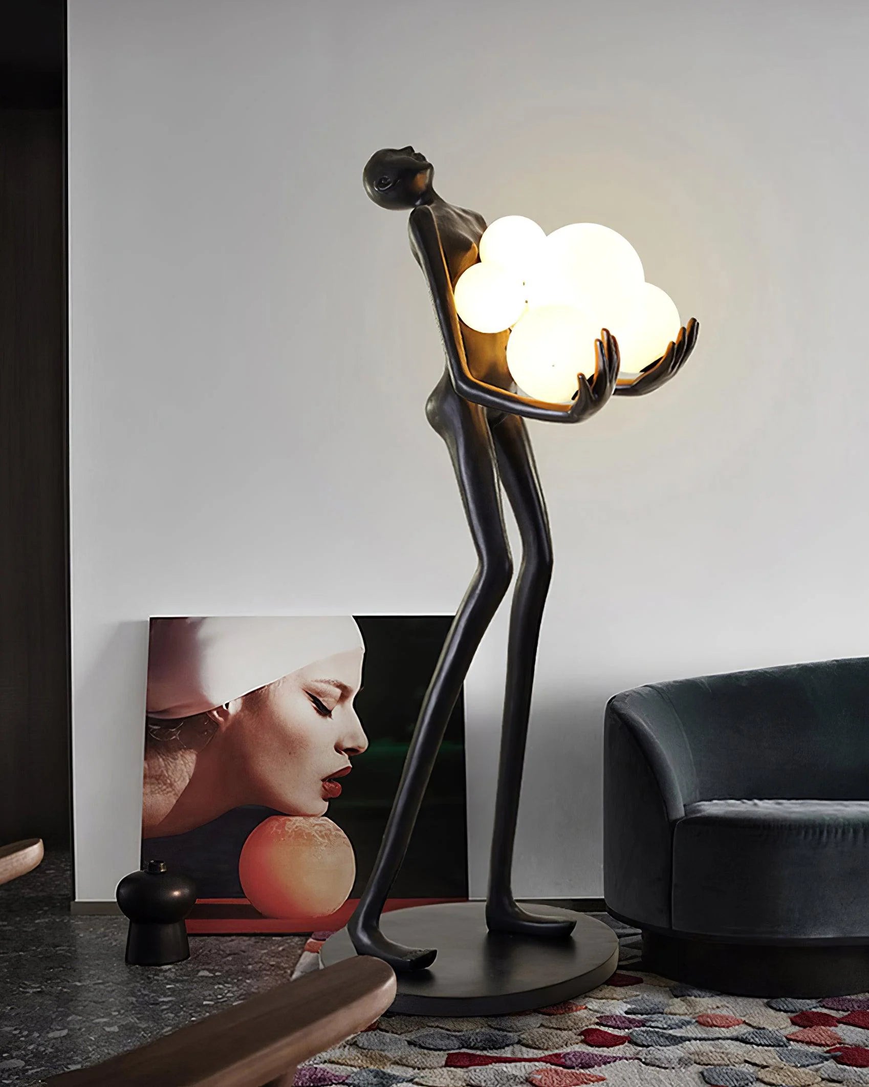 Artistic Decorative Figure Floor Lamp - Nuvé