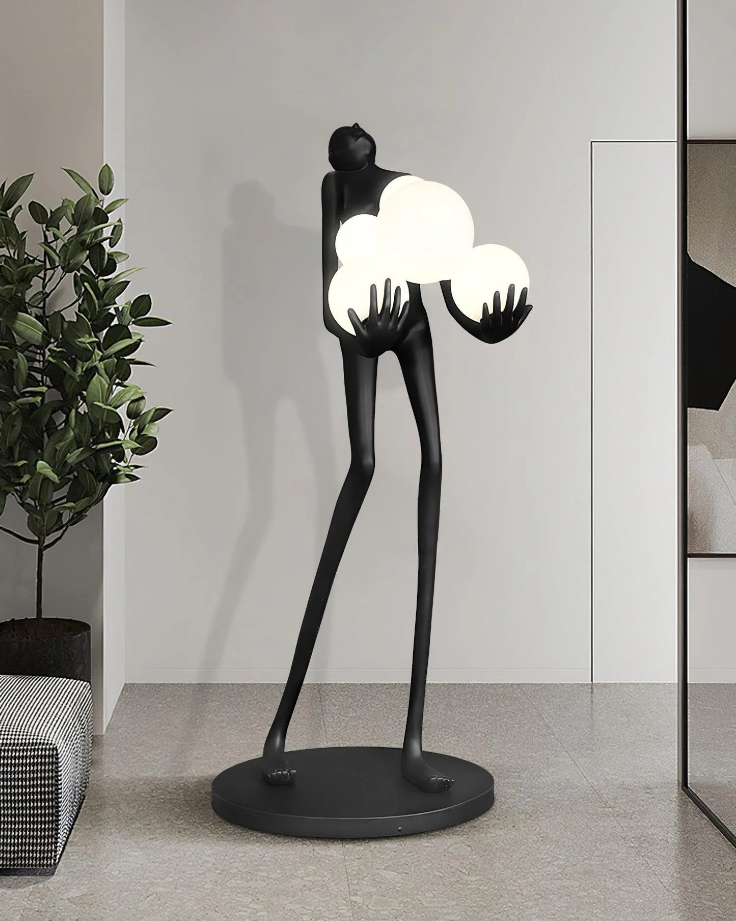 Artistic Decorative Figure Floor Lamp - Nuvé