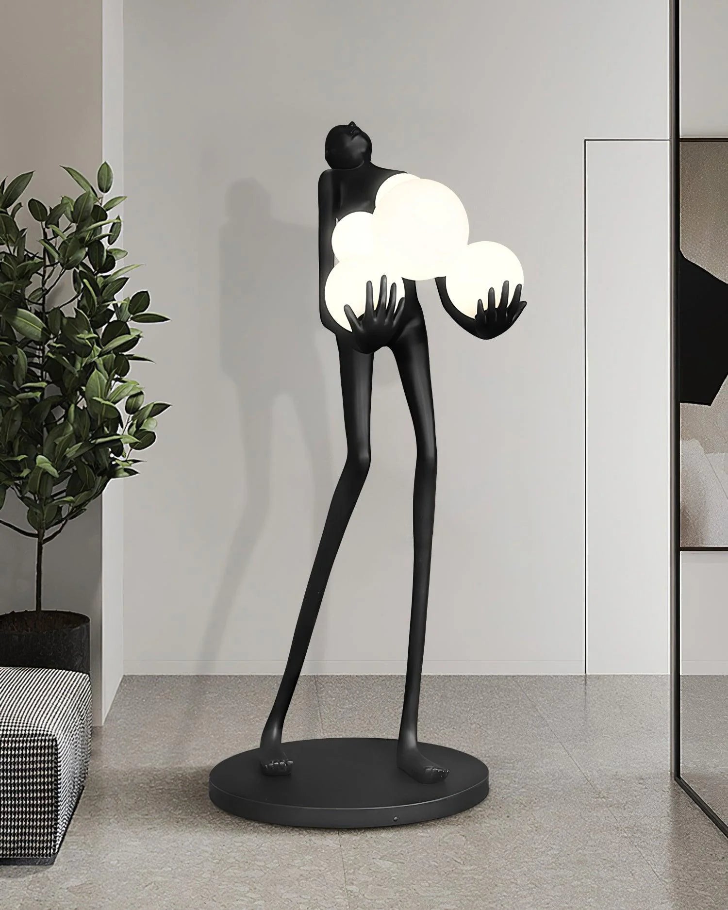 Artistic Decorative Figure Floor Lamp - Nuvé